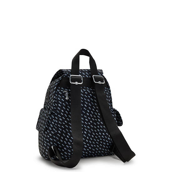 Mochilas Kipling City Pack Mini Printed Backpack Negros | MX 2021TC